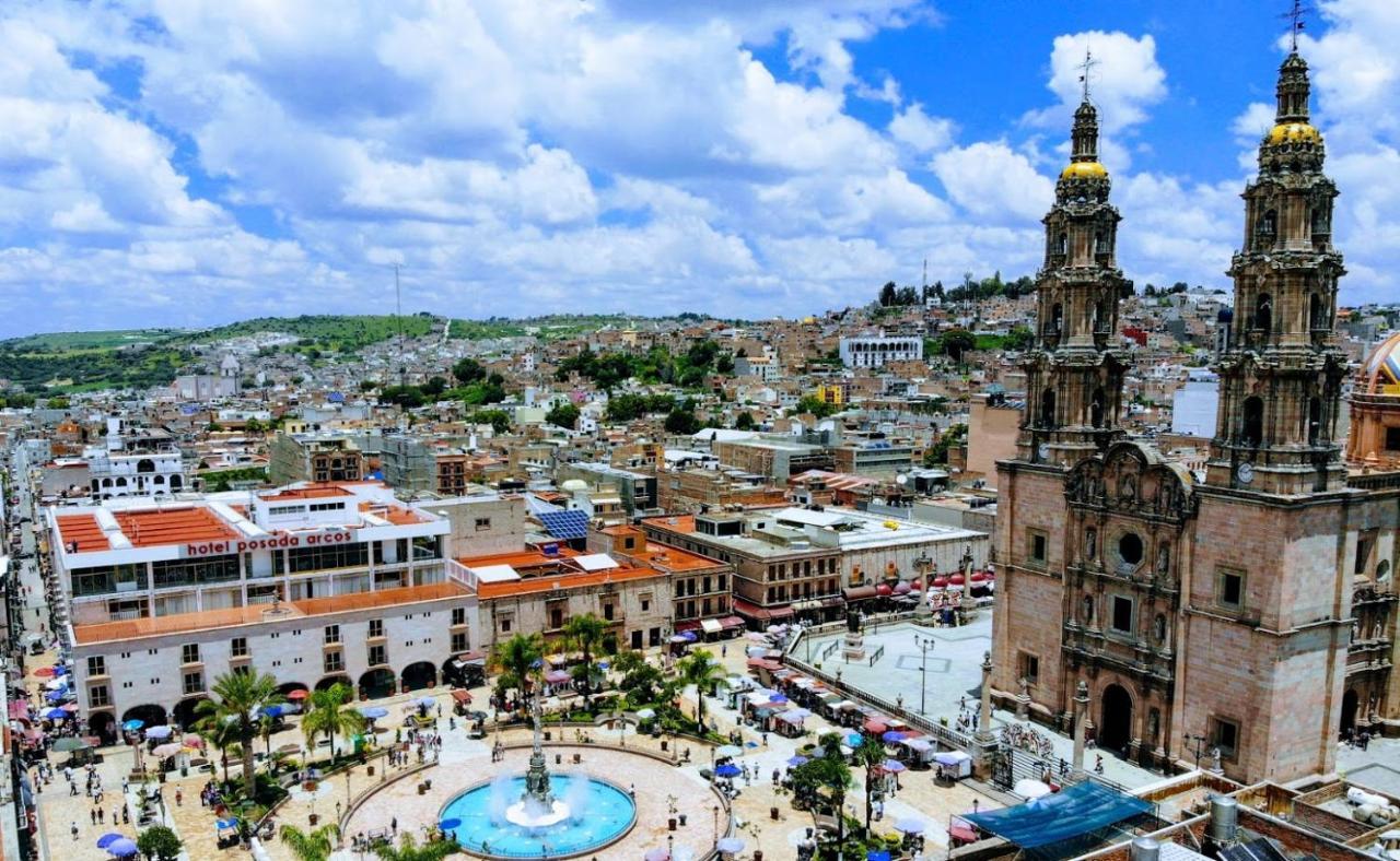 Hotel Posada Arcos Сан-Хуан-де-лос-Лагос Экстерьер фото